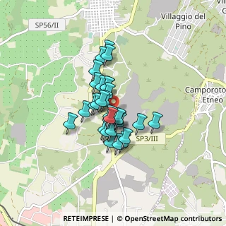 Mappa SP 14, 95032 Belpasso CT, Italia (0.63448)