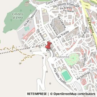 Mappa Via Fra Nicola, 2D, 94100 Enna, Enna (Sicilia)