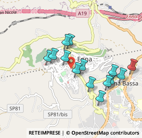 Mappa Via San Leonardo, 94100 Enna EN (0.93)