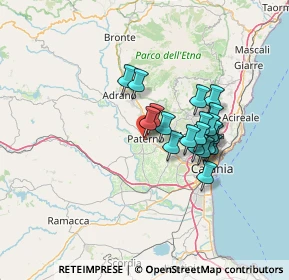 Mappa Via Ciccia, 95047 Paternò CT, Italia (11.9565)