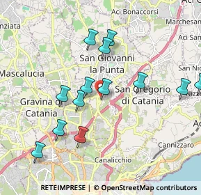 Mappa Via Mannino Soldato, 95037 San Giovanni La Punta CT, Italia (2.17)