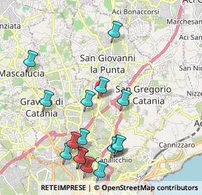 Mappa Via Mannino Soldato, 95037 San Giovanni La Punta CT, Italia (2.57625)