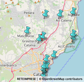 Mappa Via Mannino Soldato, 95037 San Giovanni La Punta CT, Italia (5.256)