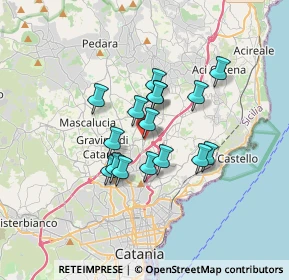 Mappa Via Mannino Soldato, 95037 San Giovanni La Punta CT, Italia (2.8)