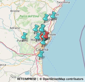 Mappa Via Mannino Soldato, 95037 San Giovanni La Punta CT, Italia (8.3675)