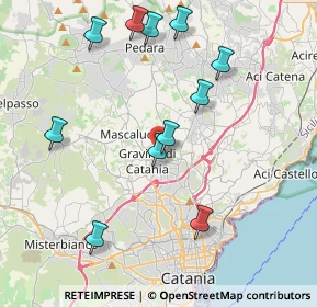 Mappa Via Rende, 95030 Gravina di Catania CT, Italia (4.77364)