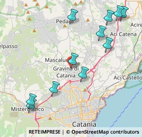 Mappa Via Rende, 95030 Gravina di Catania CT, Italia (5.4)