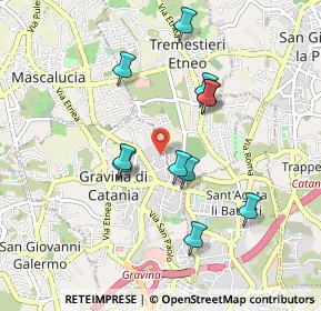 Mappa Via Rende, 95030 Gravina di Catania CT, Italia (0.94545)