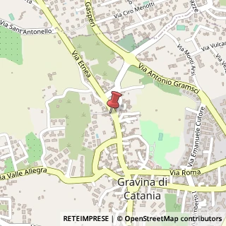 Mappa Via Etnea, 419, 95030 Gravina di Catania, Catania (Sicilia)