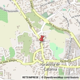 Mappa Via Etnea, 409, 95030 Gravina di Catania, Catania (Sicilia)