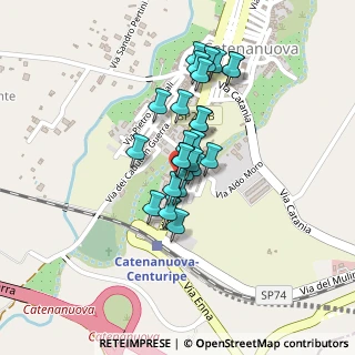 Mappa Via Stazione, 94010 Catenanuova EN, Italia (0.1716)