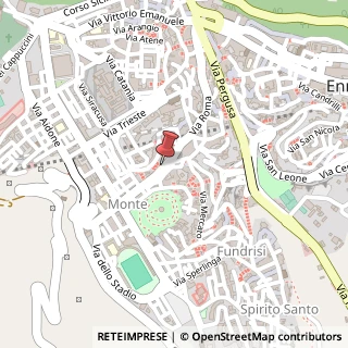 Mappa Via Roma,  75, 94100 Enna, Enna (Sicilia)