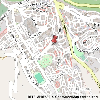 Mappa Via Camiolo, 38, 94100 Enna, Enna (Sicilia)