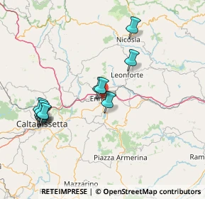 Mappa SS 117bis, 94100 Enna EN, Italia (16.84182)