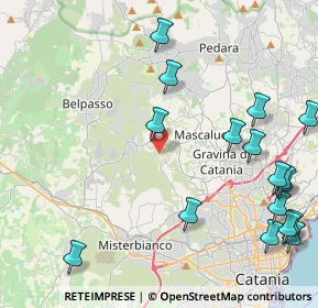 Mappa Via Reitano, 95030 San Pietro Clarenza CT, Italia (6.28176)