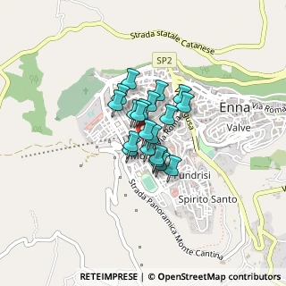 Mappa Via Agira, 94100 Enna EN, Italia (0.2495)