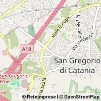 Kartta San Gregorio di Catania