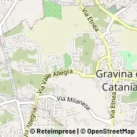 Karte Gravina di Catania