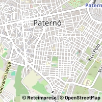 Kaart Paternò