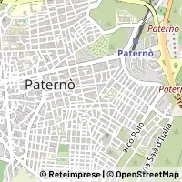 Kaart Paternò