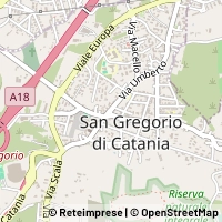 خريطة San Gregorio di Catania