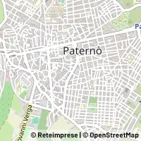 Mapa Paternò