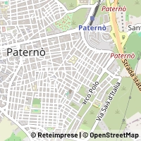 Kaart Paternò
