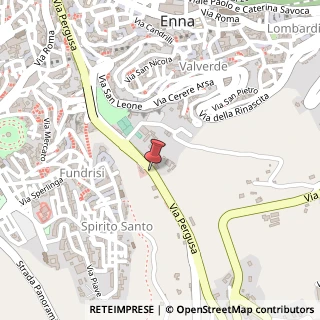 Mappa Via Pergusa, 11, 94100 Enna, Enna (Sicilia)