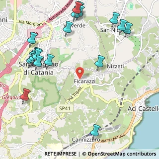 Mappa Via Grasso Giovanni, 95021 Aci Castello CT, Italia (1.5945)