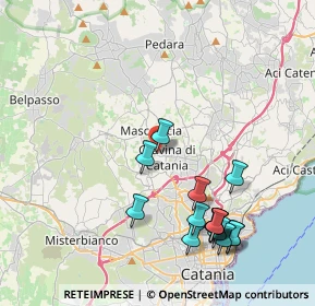 Mappa Via S. Elia, 95030 Gravina di Catania CT, Italia (5.01733)