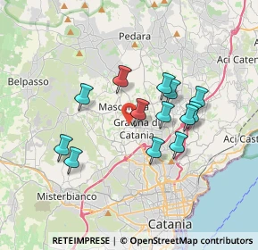 Mappa Via S. Elia, 95030 Gravina di Catania CT, Italia (3.37231)