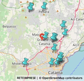 Mappa Via S. Elia, 95030 Gravina di Catania CT, Italia (4.77941)