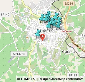 Mappa Vico Abate, 95047 Paternò CT, Italia (0.87417)