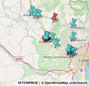 Mappa Vico Abate, 95047 Paternò CT, Italia (6.525)