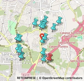 Mappa Via Soldato Mannino, 95037 San Giovanni La Punta CT, Italia (0.5)