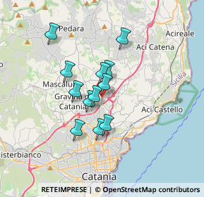 Mappa Via Soldato Mannino, 95037 San Giovanni La Punta CT, Italia (2.865)