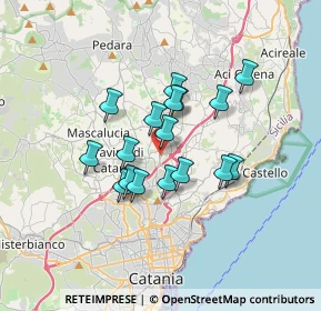 Mappa Via Soldato Mannino, 95037 San Giovanni La Punta CT, Italia (2.89)