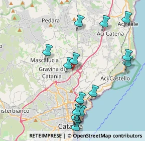 Mappa Via Soldato Mannino, 95037 San Giovanni La Punta CT, Italia (5.20667)