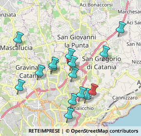 Mappa Via Soldato Mannino, 95037 San Giovanni La Punta CT, Italia (2.128)