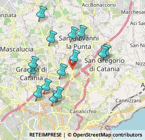 Mappa Via Soldato Mannino, 95037 San Giovanni La Punta CT, Italia (2.06929)