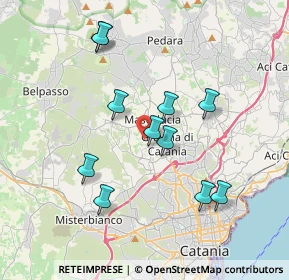 Mappa Via Comunità Europea, 95030 Mascalucia CT, Italia (3.92455)