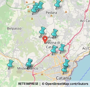 Mappa Via Comunità Europea, 95030 Mascalucia CT, Italia (5.33692)