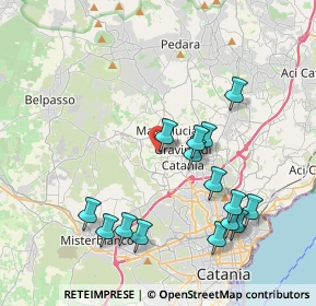 Mappa Via Comunità Europea, 95030 Mascalucia CT, Italia (4.62533)