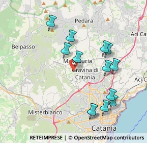 Mappa Via Comunità Europea, 95030 Mascalucia CT, Italia (4.44462)
