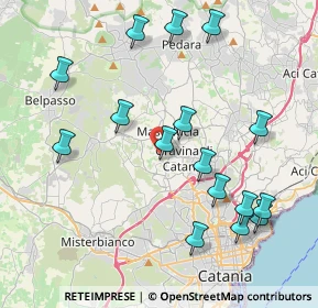Mappa Via Comunità Europea, 95030 Mascalucia CT, Italia (4.96375)