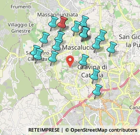 Mappa Via Comunità Europea, 95030 Mascalucia CT, Italia (1.9565)