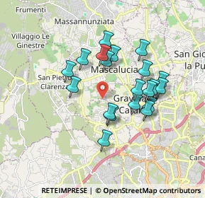 Mappa Via Comunità Europea, 95030 Mascalucia CT, Italia (1.724)