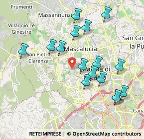 Mappa Via Comunità Europea, 95030 Mascalucia CT, Italia (2.24313)