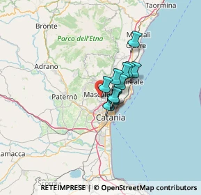 Mappa Via Comunità Europea, 95030 Mascalucia CT, Italia (7.58545)