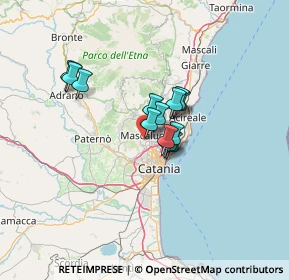Mappa Via Comunità Europea, 95030 Mascalucia CT, Italia (9.38692)
